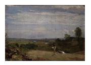 John Constable Summer morning: Dedham from Langham painting